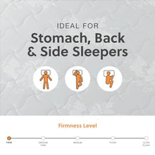 Signature Design by Ashley Queen Size Chime 12 Inch Medium Firm Hybrid Mattress with Cooling Gel Memory Foam for Pressure Relief