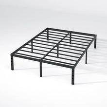 Heavy Duty Metal Bed Frame – 14” Heavy-Duty with Storage, No Box Spring Needed