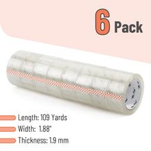 Mr. Pen- Packing Tape, 2Pack, 2in Wide, 60 Yards, 1.9mil, No Smell, Shipping Tape, Packaging Tape Rolls, Clear Box Tape, Mailing/Moving Tape, Packing Tape Refill