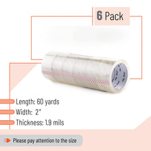 Mr. Pen- Packing Tape, 2Pack, 2in Wide, 60 Yards, 1.9mil, No Smell, Shipping Tape, Packaging Tape Rolls, Clear Box Tape, Mailing/Moving Tape, Packing Tape Refill