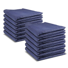 2 Moving Blankets 40"x 72" Heavy Duty Packing Blankets for Moving Shipping Thick Furniture Wrapping for Moving Supplies Professional Quilted Shipping Blankets