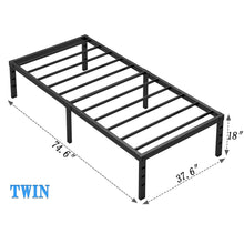 Heavy Duty Metal Bed Frame – 14” Heavy-Duty with Storage, No Box Spring Needed