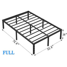 Heavy Duty Metal Bed Frame – 14” Heavy-Duty with Storage, No Box Spring Needed