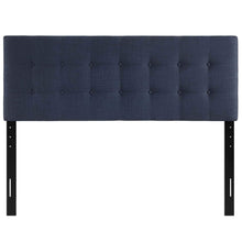 Modway Emily Tufted Button Linen Fabric Upholstered Twin Headboard in Ivory