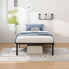Heavy Duty Metal Bed Frame – 14” Heavy-Duty with Storage, No Box Spring Needed