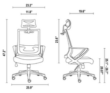 Manila Office Chair, Full Back Revolving Ergonomic