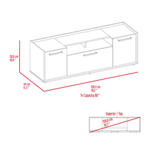 Hollywood Tv Stand for TV´s up 60", Double Door Cabinets, One Flexible Cabinet
