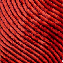 Vesta 3D Red Shag Rug