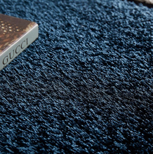 Aria Blue & Gray Soft Pile Shaggy Area Rug