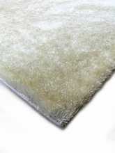 Fuzzy White Area Rug
