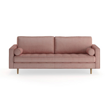 Bloomfield Velvet sofa, Blush Pink Velvet