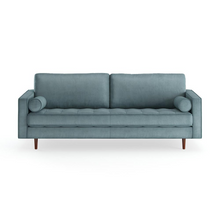Bloomfield Velvet sofa, Copen Blue Velvet