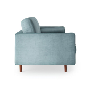 Bloomfield Velvet sofa, Copen Blue Velvet
