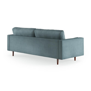 Bloomfield Velvet sofa, Copen Blue Velvet